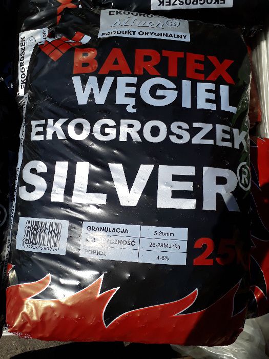 ekogroszek eko groszek Bartex Silver  (hds lub winda)