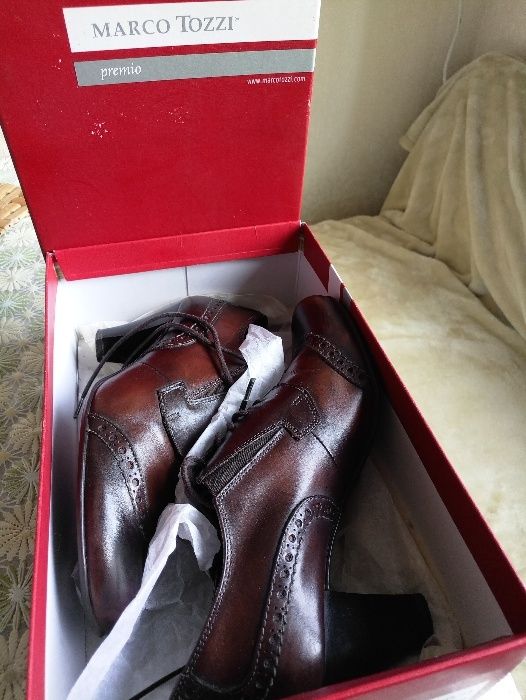 Женские ботинки Marco Tozzi (Полуброги - Дерби), 38 р, Германия