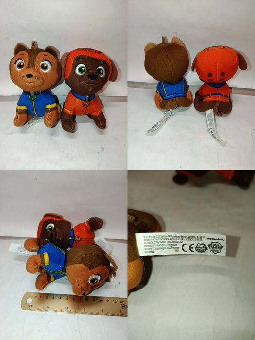 Мягкая игрушка машинка Щенячий Патруль Paw Patrol Эверест Чейз Трекер