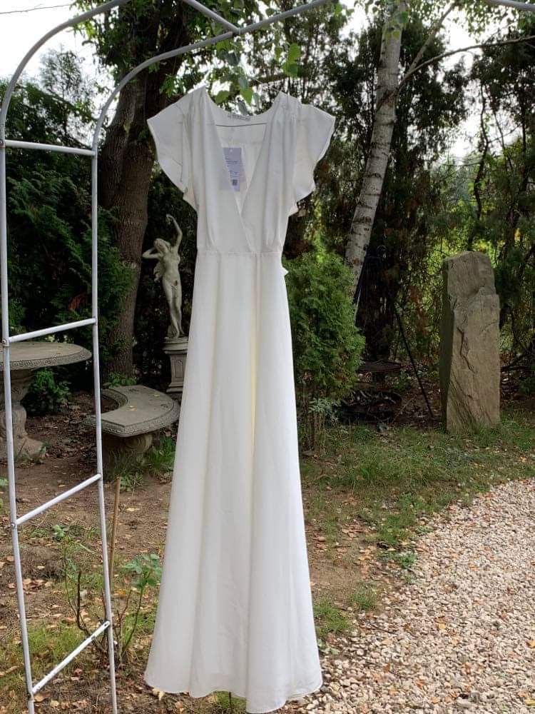 Nowa sukienka boho ,Zalando do sesji fotograficznej