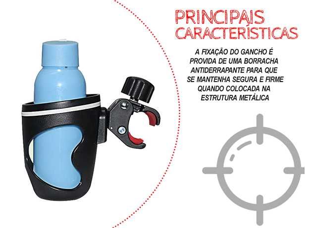 Porta-copos plastico - Util para diversas estruturas