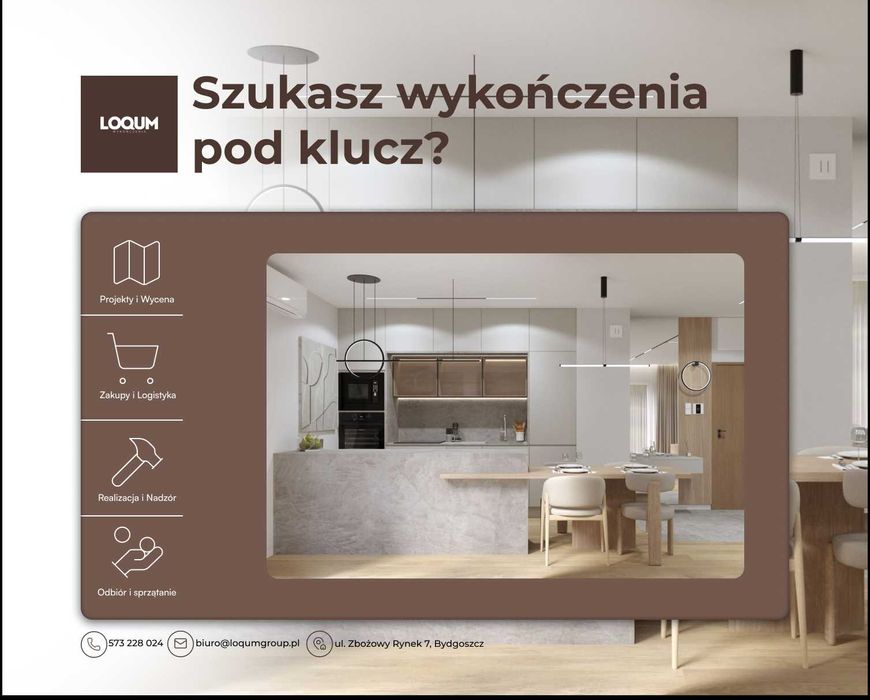 Kompleksowe remonty I Wykończenia pod klucz | Kujawsko - Pomorskie