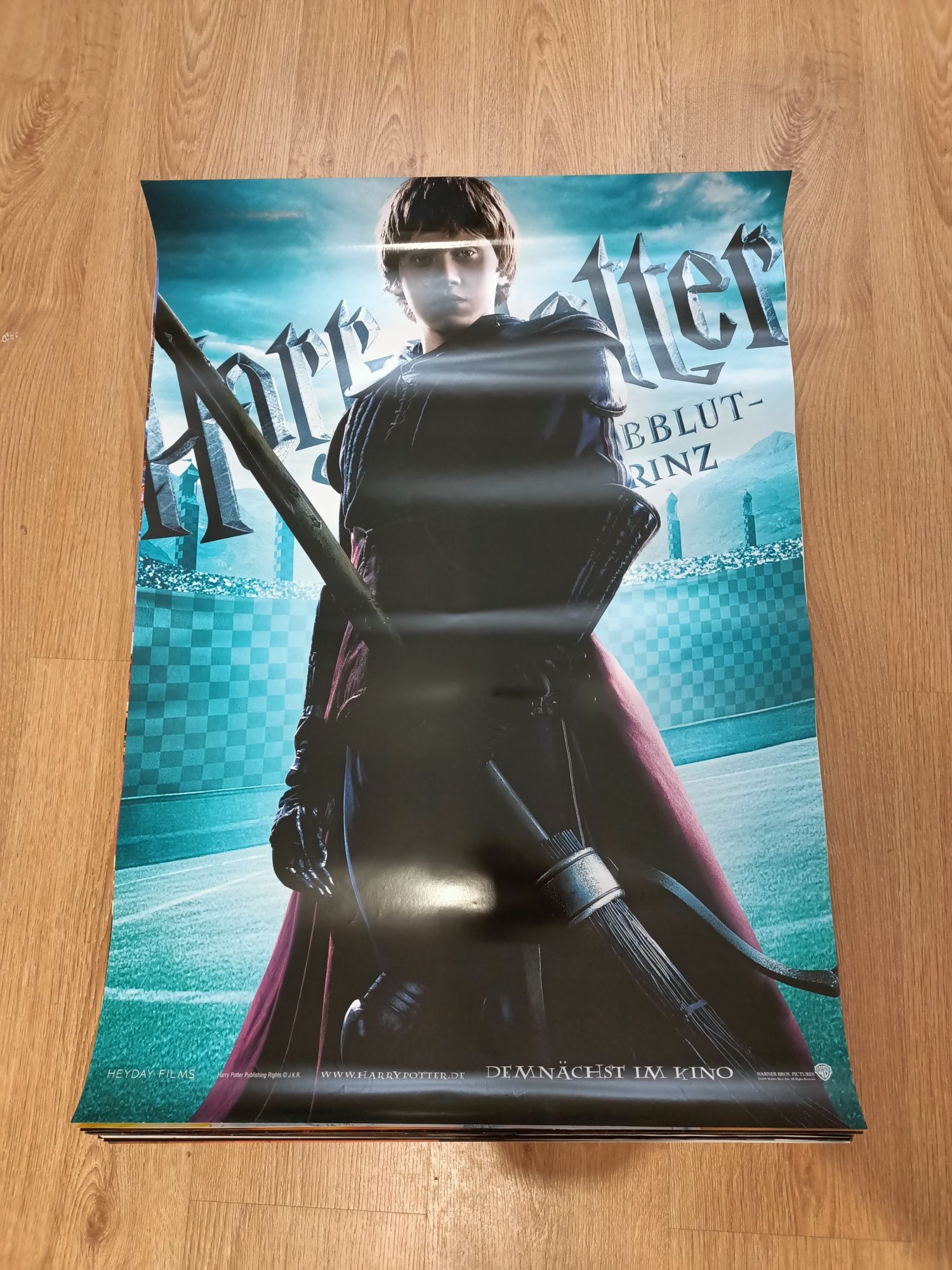 Kolekcja oryginalnych plakatów Harry Potter 5 sztuk duze plakat