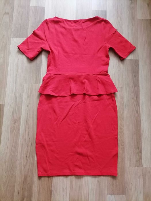 Czerwona sukienka m&s