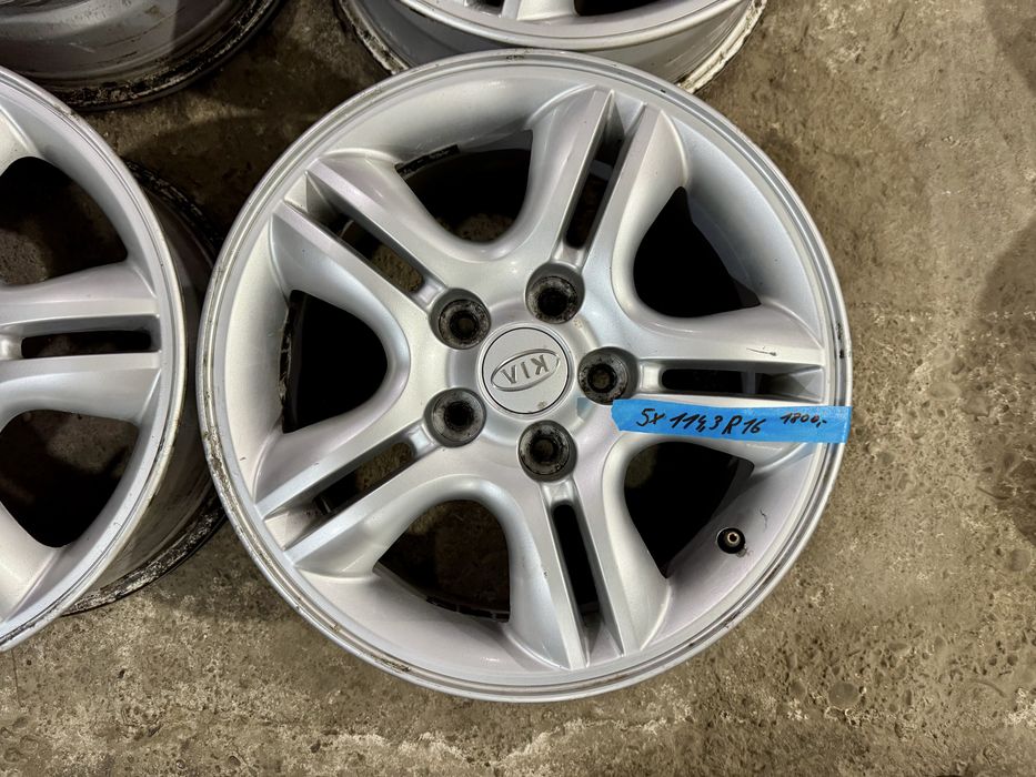 Диски 5/114.3R16 6.5J ЦО67.1 ET41 Kia Hyundai Megane Scenic Mitsubishi