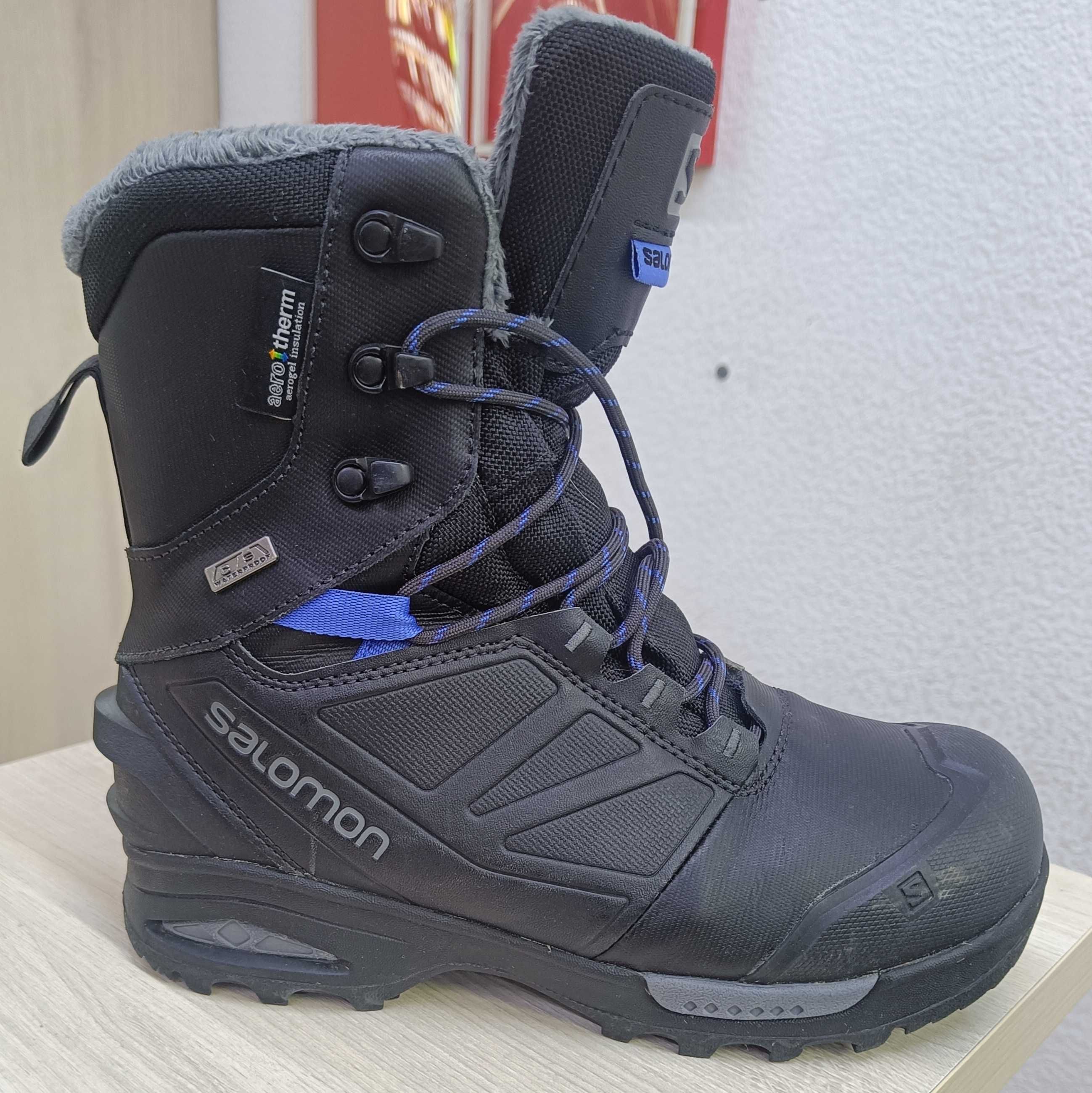 Женские зимние туристические ботинки Salomon Toundra Pro CSWP
