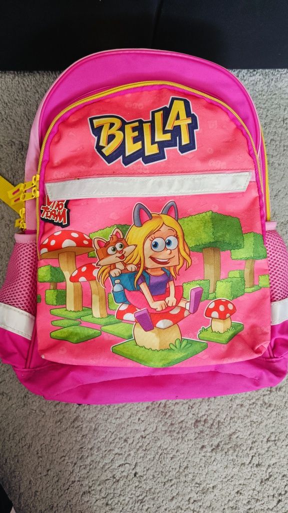 Plecak Vito & Bella dla dziewczynki. Różowy