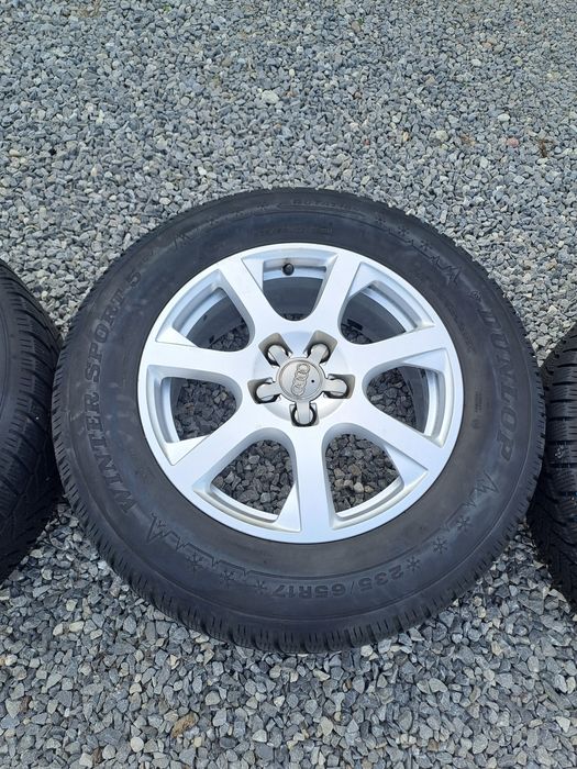 AUDI Q3 Q5 alufelgi koła 17" opony zimowe  23rok