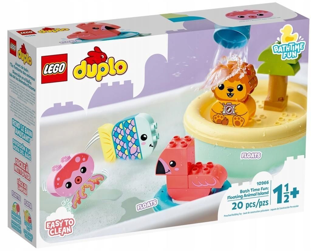 Lego Duplo Zabawa W Kąpieli: Pływająca Wyspa Ze.