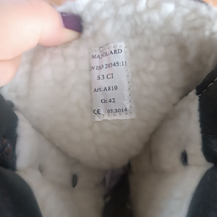 Buty zimowe robocze nowe