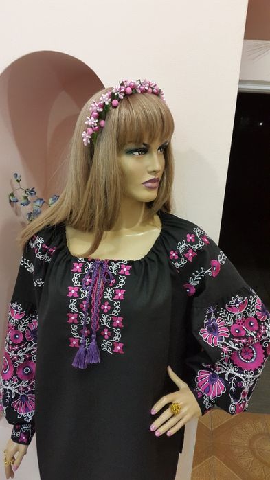 Вышиванка из льна.Вишиванка.