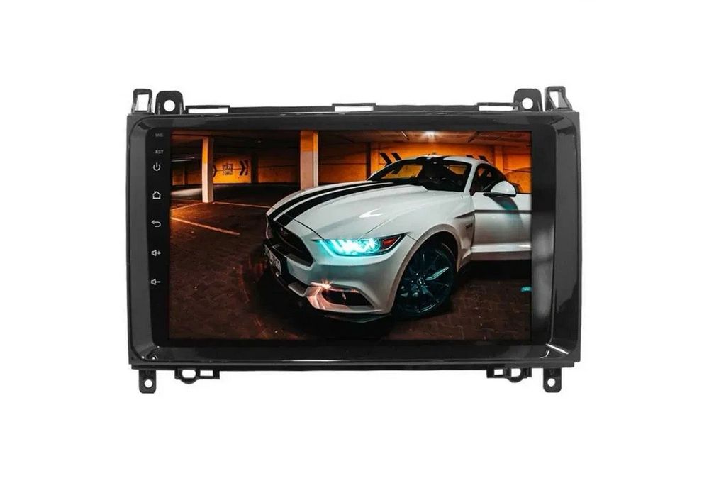 Nowoczesne radio multimedialne 9" do Mercedes-Benz - Android Auto, Car