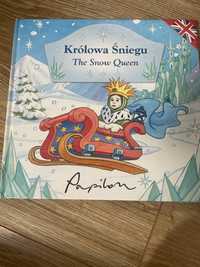Książka królowa śniegu polsko angielska