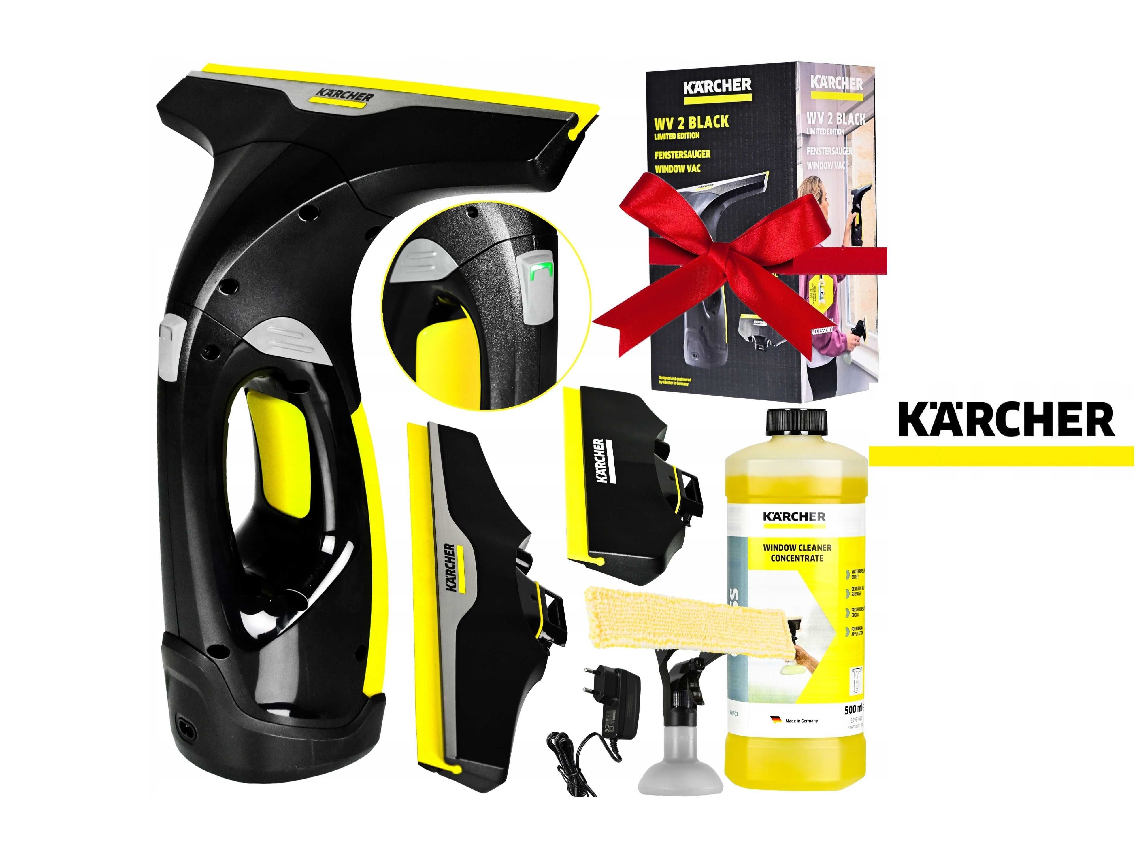 MYJKA KARCHER Najnowszy Model WV2 Black Edition Pro XXXL