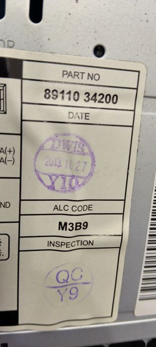 Штатна магнітола SsangYong Korando