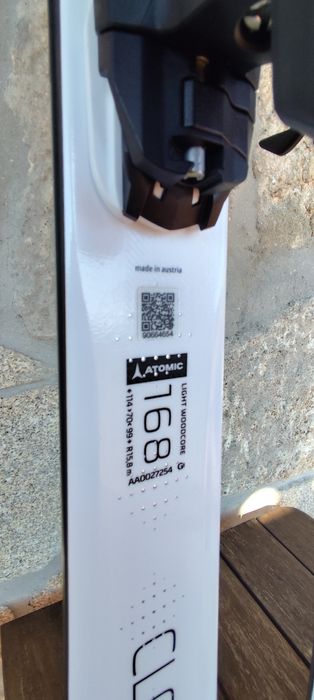 Novos esquis "carving"