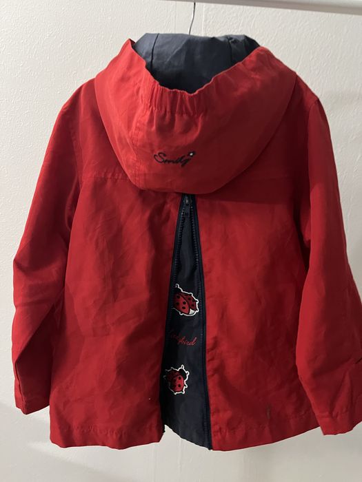 Kirtka wiosenna 110 116 czerwona dla dziewczynki