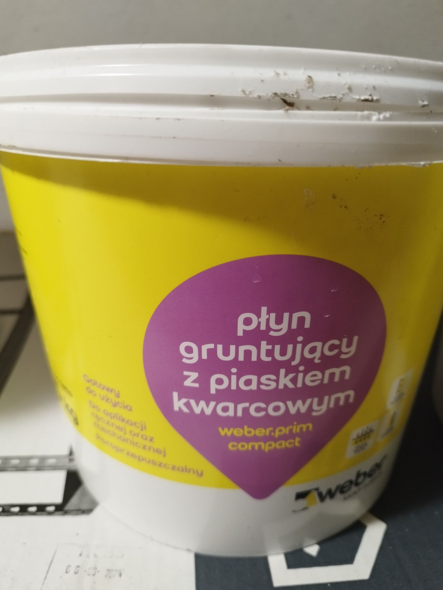 Tynk Weber hydrofilowy aguabalans biały baza
