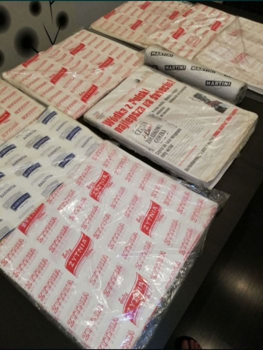 Okazja!!! Papier ozdobny do pakowania 15zł/100szt.