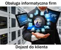 Współpraca biznesowa - obsługa informatyczna firm, dojazd do klienta