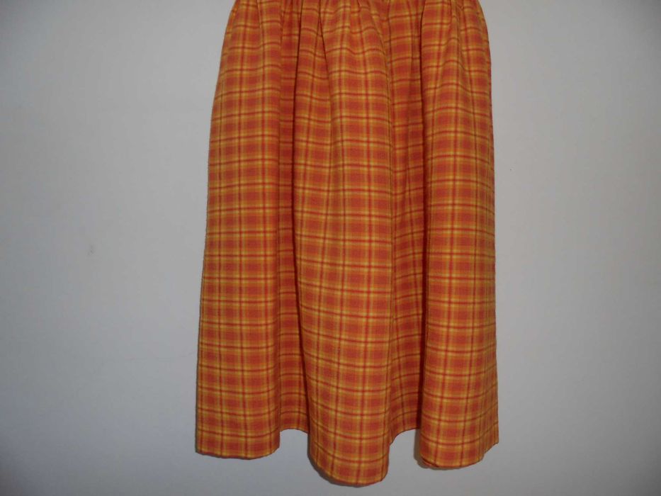 vestido de menina cor laranja