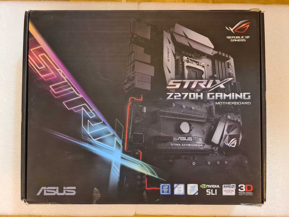 Płyta Asus Z270H + I5 6600K + Ballistix 16GB DDR4 + Chłodzenie Fortis3