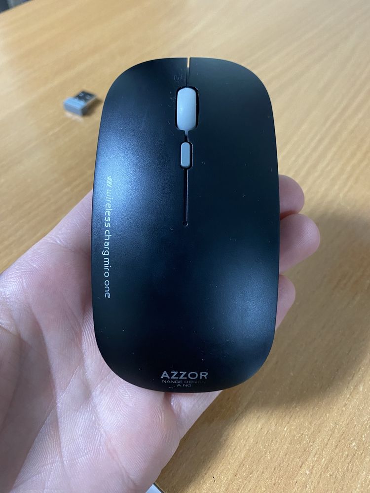 Azzor N5 безшумна безпровідна мишка на акумуляторі/ беспроводная мышь.