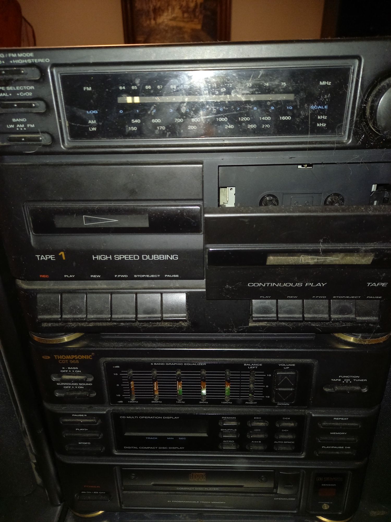 Wieża audio Tompsonic CDT 968