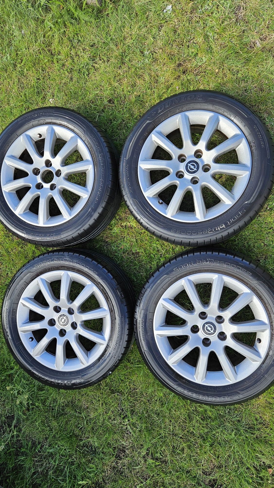 Alufelgi 16" po renowacji 5x110 Opel Saab Chevrolet Fiat Jeep Alfa Rom