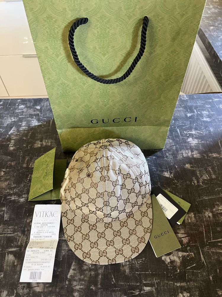 Czapka Gucci Oryginalna