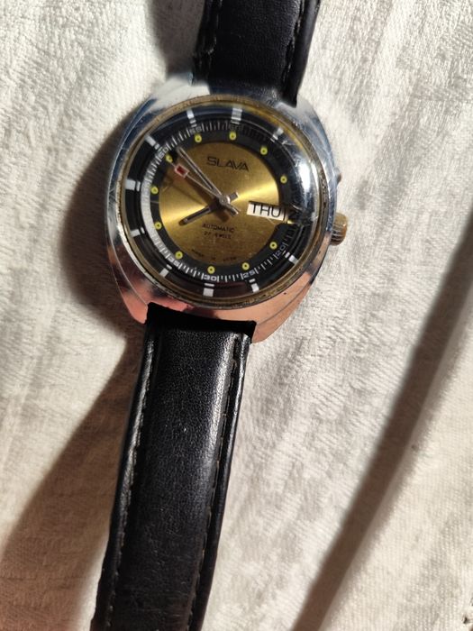 Годинник механічний чоловічий  SLAVA