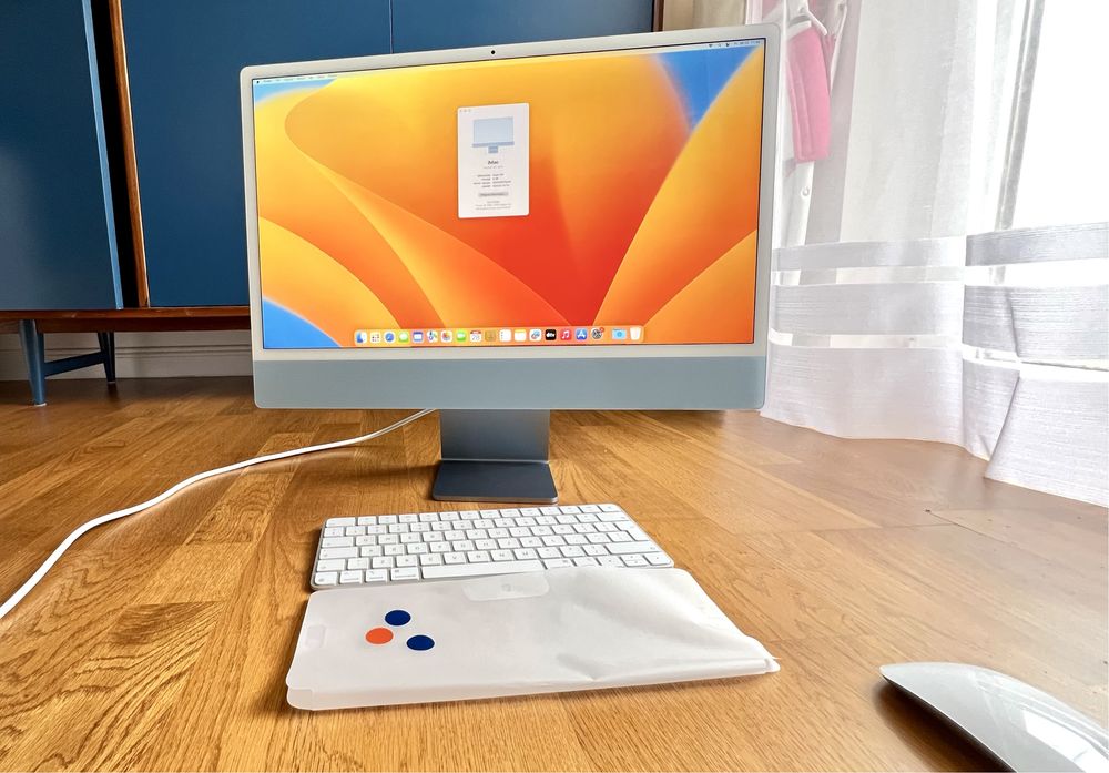 Imac 24 M1 8/256GB  jak Nowy idealny