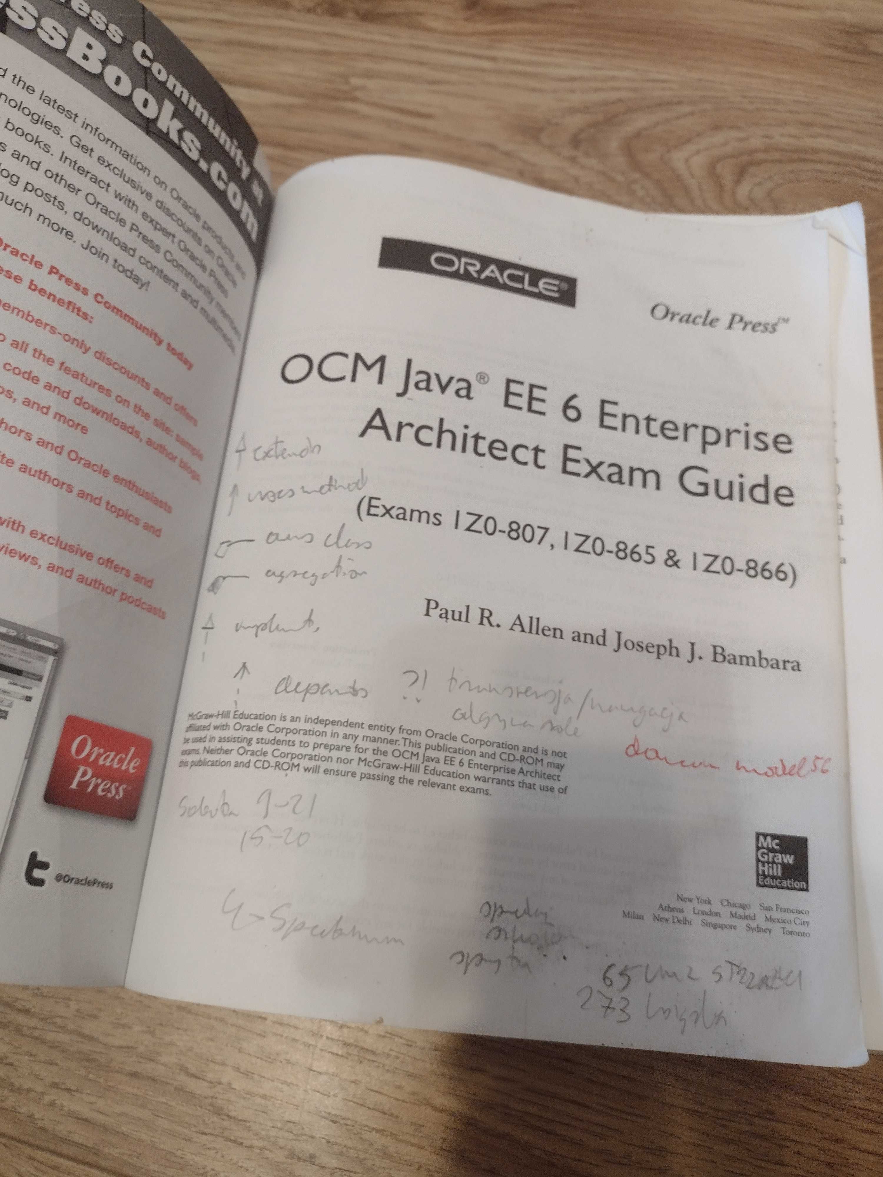 ocm java ee 6 Enterprise Architect Exam Guide