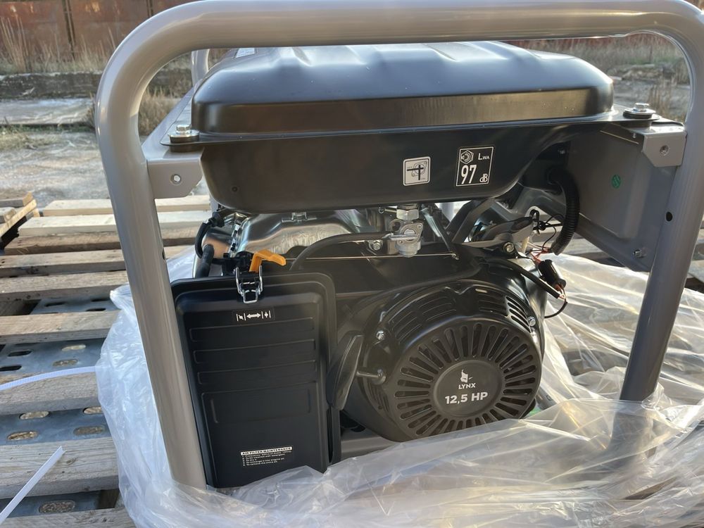 Генератор rem power 6 квт , 1 фаза , бензин