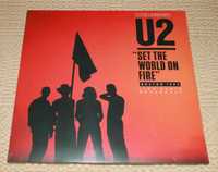 U2 - Set The World On Fire 12” Orange Double Vinyl