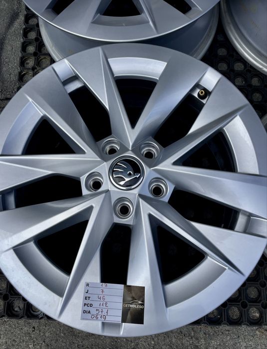Диски 5/112 r17 Skoda