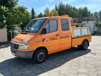Mercedes-Benz Sprinter 412  Pomoc drogowa widelec holownik Stan Bardzo Dobry
