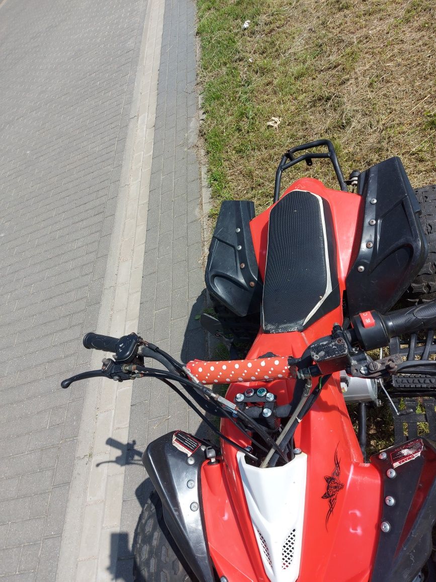 Quad  125 atv automat wsteczny Kxd Carbon duza rama