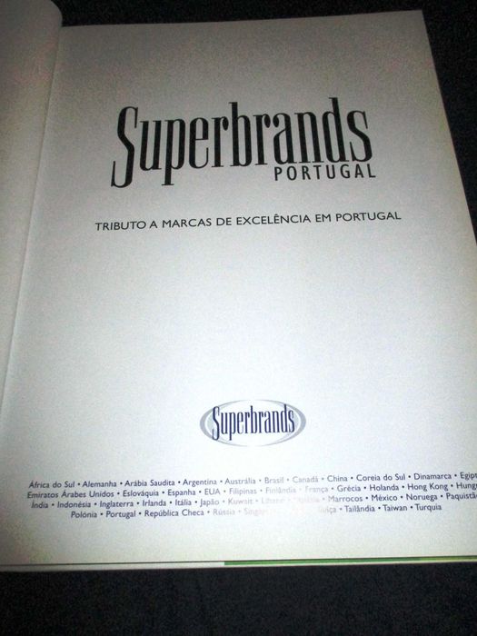 Livro Superbrands Portugal 2005 Tap Tributo a Marcas de Excelência