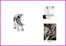 Charms Pandora Moments Gwiazda i półksiężyc 799643C01