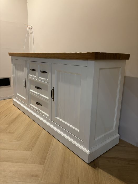 Drewniana komoda w stylu skandynawskim, Marsylia, Agata Meble