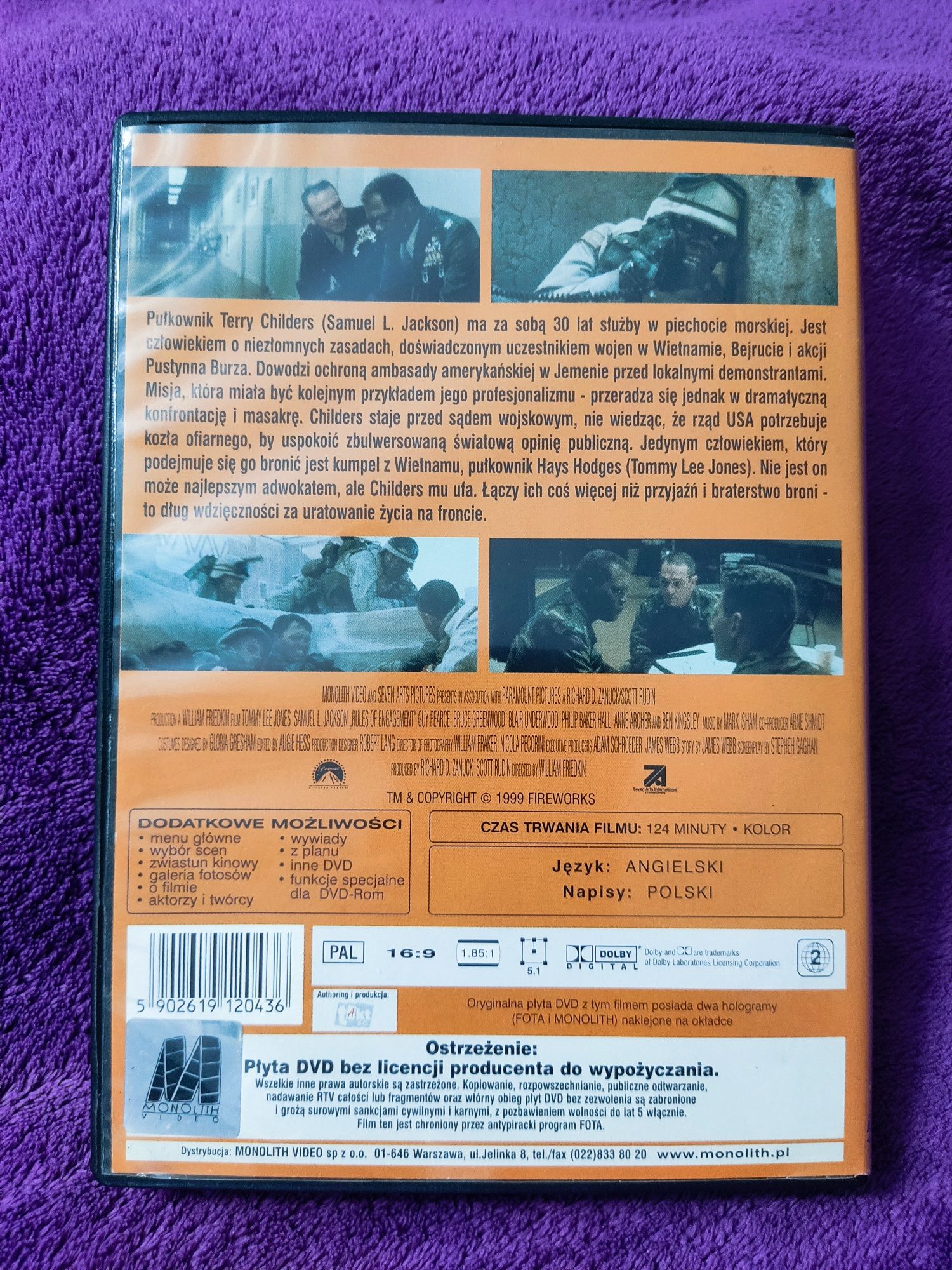 Regulamin zabijania film DVD
