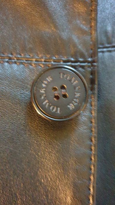 Kurtka skórzana stan igła