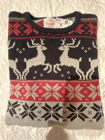 Sweter świąteczny rozmiar XL