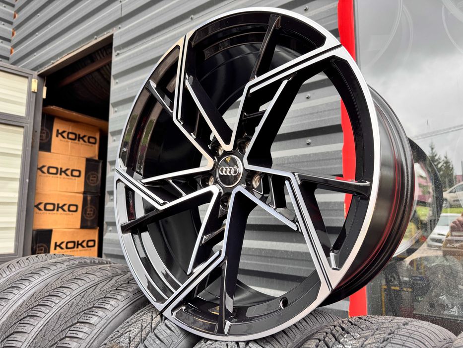 Нові Двадцятки на Q7 Q5 A4 A5 A6 A7 Sline Audi R20 5x112 титани ЧОРНІ