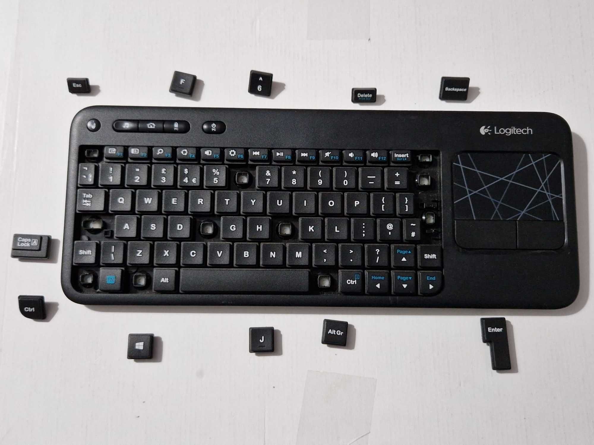 Klawisz Klawisze do klawiatura klawiatury Logitech K400r Logitech