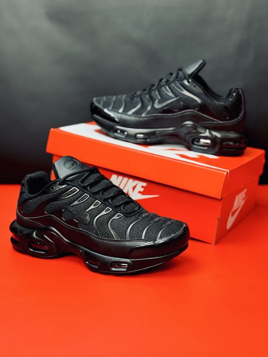 Кросівки Nike Air Max Plus TN Black / Кроссовки Найк Тн Плюс черные