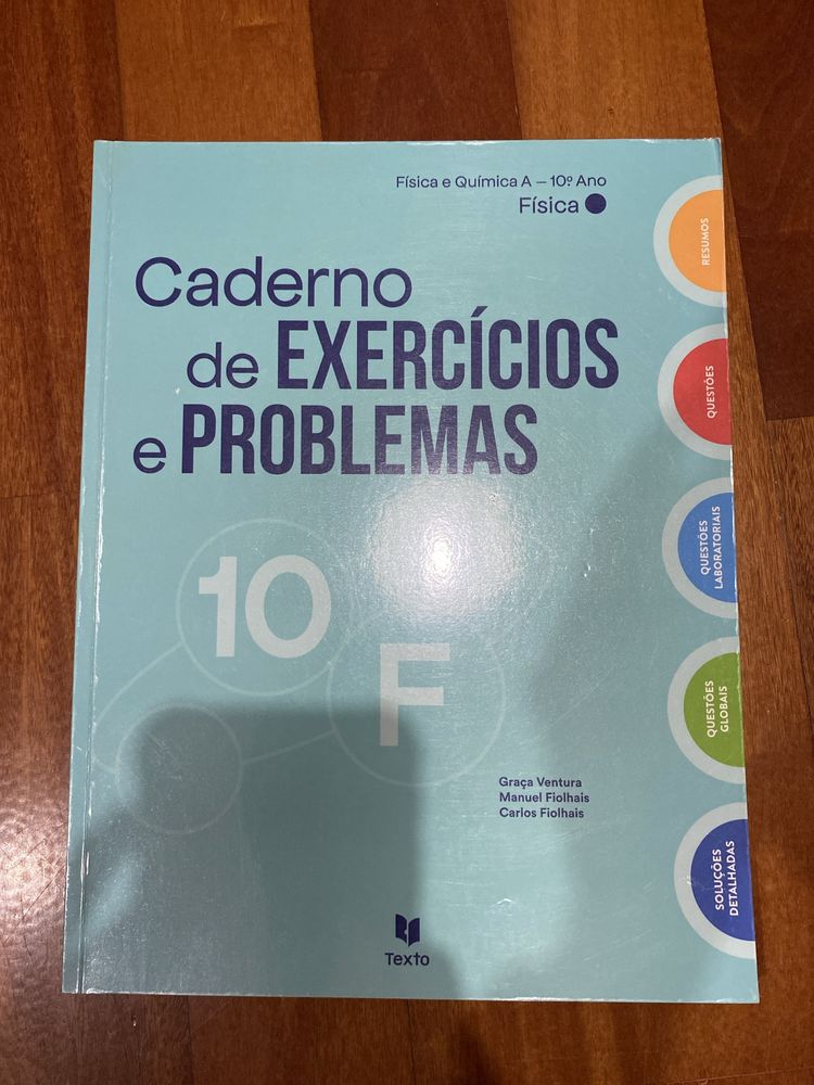 10F - manual + caderno de exercicios e problemas de 10ano