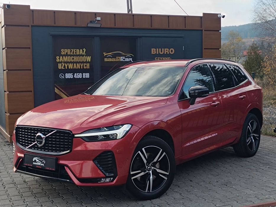 Volvo XC 60 Volvo XC60 lift nowy model R-design opłacony piękny kolor