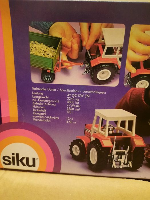 Trator siku com atrelado Novo